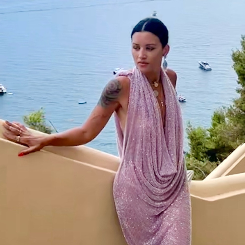 BRONX AND BANCO AMALIA LILAC GOWN - Picture 10 of 16